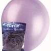 Unique 25pk Decorator Helium Quality Latex Balloons 30cm- Lavender