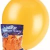 Unique 25pk Decorator Helium Quality Latex Balloons 30cm - Mango