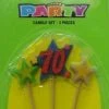 Everything Party No.70 Birthday Candle Set - Assorted Colour All Birthday