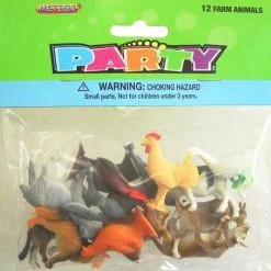 Everything Party 12pk Farm Animals