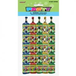 Everything Party All Birthday 25pk Party Poppers