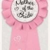 Meteorparty Mother Of Bride Pink Badges