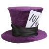 Dr. Tom's School Book Week Costume Mad Hatter Jumbo Top Hat - Purple