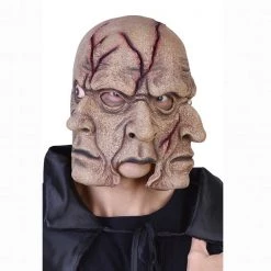 Everything Party Deluxe Latex Three Faces Mask By Event