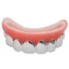 Everything Party Fake Teeth - Silver Costume Accessories