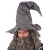 Everything Party School Book Week Costume Deluxe Grey Wizard Hat