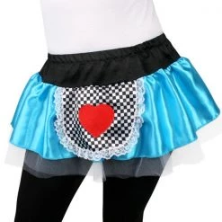 Everything Party Costume Alice Skirt - Blue With Heart