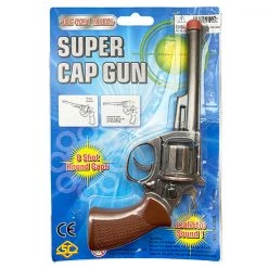 Jack In The Box By Theme Die Cast Metal Cowboy Cap Gun 18cm