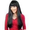 Dr. Tom's By Theme Wig - Tomfloory Deluxe Jessica Long Black With Fringe