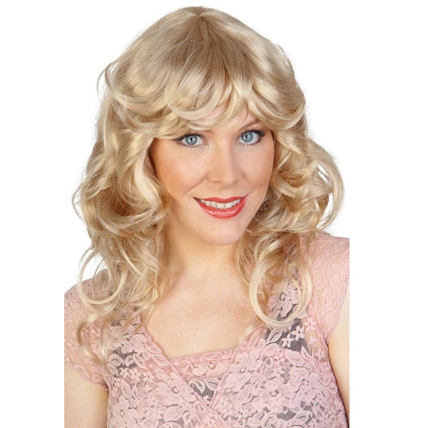 Forum Wig - Tomfloory Deluxe Farrah Blonde Curly Wig By Theme