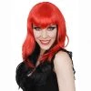 Dr. Tom's Wig - Tomfloory Deluxe Valentine Temptress Red & Black By Event