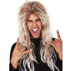 Everything Party Wig - Dr Tom's Deluxe Tommy Long Rocker Blonde Wig By Theme