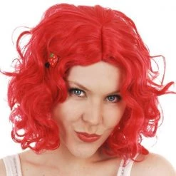 Everything Party By Theme Wig - Tomfloory Deluxe Strawberry Curls Red Wig