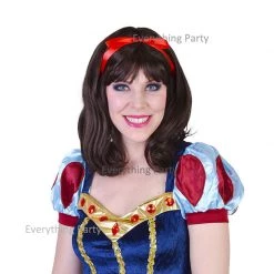 Dr. Tom's Wig - Dr Tom's Deluxe Snow White Wig School Book Week Costume