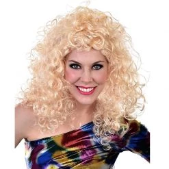 Forum Wig - Tomfloory Deluxe Disco Blonde Curly Wig