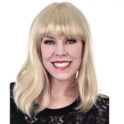 Tomfoolery By Theme Wig - Tomfloory Deluxe Rachel Blonde Middle Length Wig
