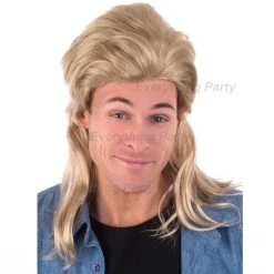 Everything Party By Event Wig - Dr Tom's Deluxe Dirk Blonde Mullet