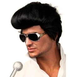 Wig - Dr. Tom's Deluxe Elvis Rocker Wig By Theme
