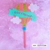 Everything Party Acrylic Birthday Cake Topper - Hot Balloon All Birthday
