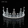 Everything Party Premium Large Metal Tiara With Pearl And Diamond Cake Decoration - Silver All Birthday