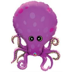 Qualatex 35" Octopus Shape Foil Balloon