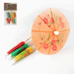 Everything Party By Theme 10pk Paper Parasol Cocktail Accessory