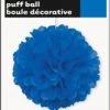 Meteorparty Decorative Paper Puff Ball - Royal Blue