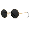 JD Party John Lennon Style Hippie Glasses - Black