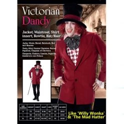 Everything Party Adult - Karnival Deluxe Victorian Dandy Costume
