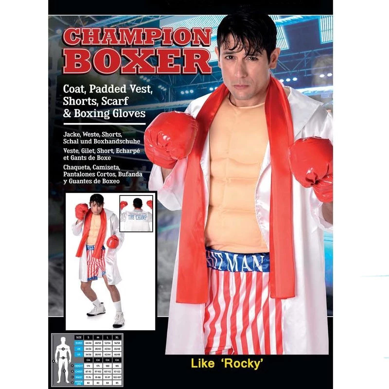 Everything Party Adult - Karnival Deluxe Champion Boxer Costume