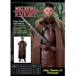 Everything Party Adult - Karnival Deluxe Medieval Knight Costume