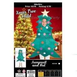 Cut Price Kids - Christmas Tree Costume