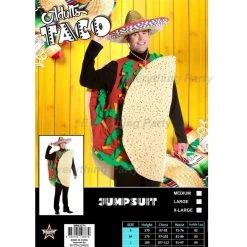 Everything Party Adult - Mexican Taco Man Costume