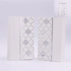 Everything Party 6pk Silver Moroccan Paper Party Loot Bags