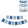 Everything Party Happy Birthday Foil Printed Banner - Gold & Blue All Birthday