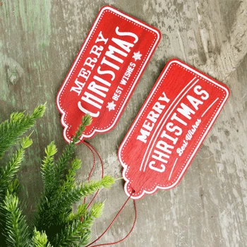 Everything Party Christmas - 4pk Wood Gift Tags By Event