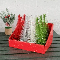 Everything Party Glitter Table Top Metal Christmas Tree By Event