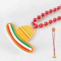 Everything Party Sombrero Necklace