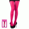 Oceana Thigh High Stocking - Hot Pink By Theme
