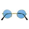 JD Party John Lennon Style Hippie Glasses - Blue By Theme