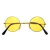 JD Party By Theme John Lennon Style Hippie Glasses - Yellow
