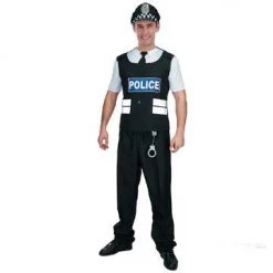 JD Party Adult - Police Officer Costume