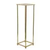 Everything Party All Birthday Deluxe Metallic Gold Floor Plinth Stand 100cm
