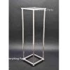 Everything Party Deluxe Metallic Silver Floor Plinth Stand 100cm All Birthday