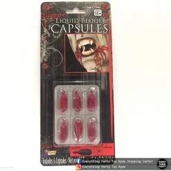 Everything Party Fake Liquid Blood Capsules By Event
