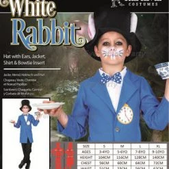 Everything Party Kids - Karnival Deluxe Storybook White Rabbit Costume