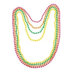 Everything Party 1980's Colourful Necklace By Theme