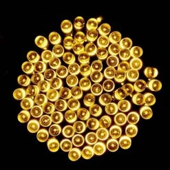 SENY 300 Super Bright Solar Power LED Fairy String Lights 26m - Warm White By Event