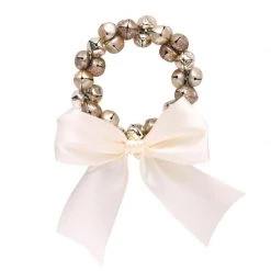 Everything Party By Event Christmas Champagne Bell Wreath With Ribbon - 10cm