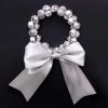 Everything Party Christmas Silver Bell Wreath With Ribbon - 10cm By Event